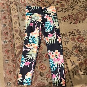Old Navy Floral Print Kids Leggings